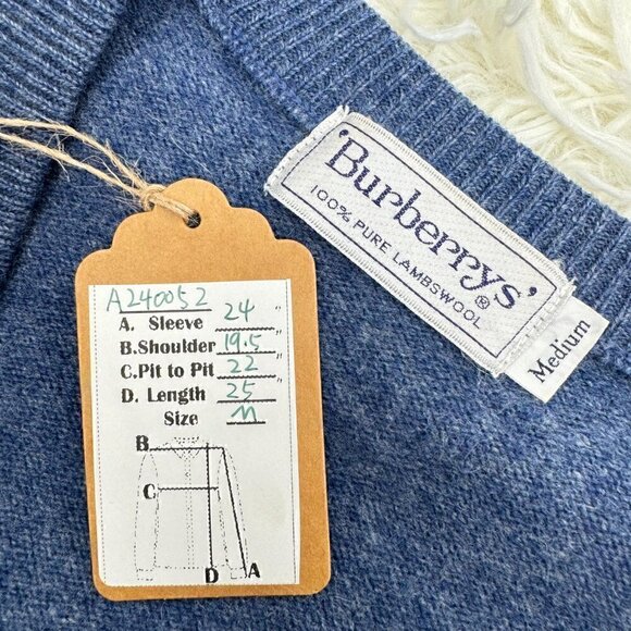 Burberrys Unisex Vintage Sweater - Picture 3 of 12